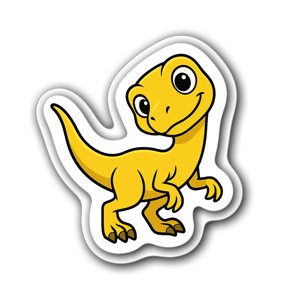 Dinosaurs Sticker #E85J0X