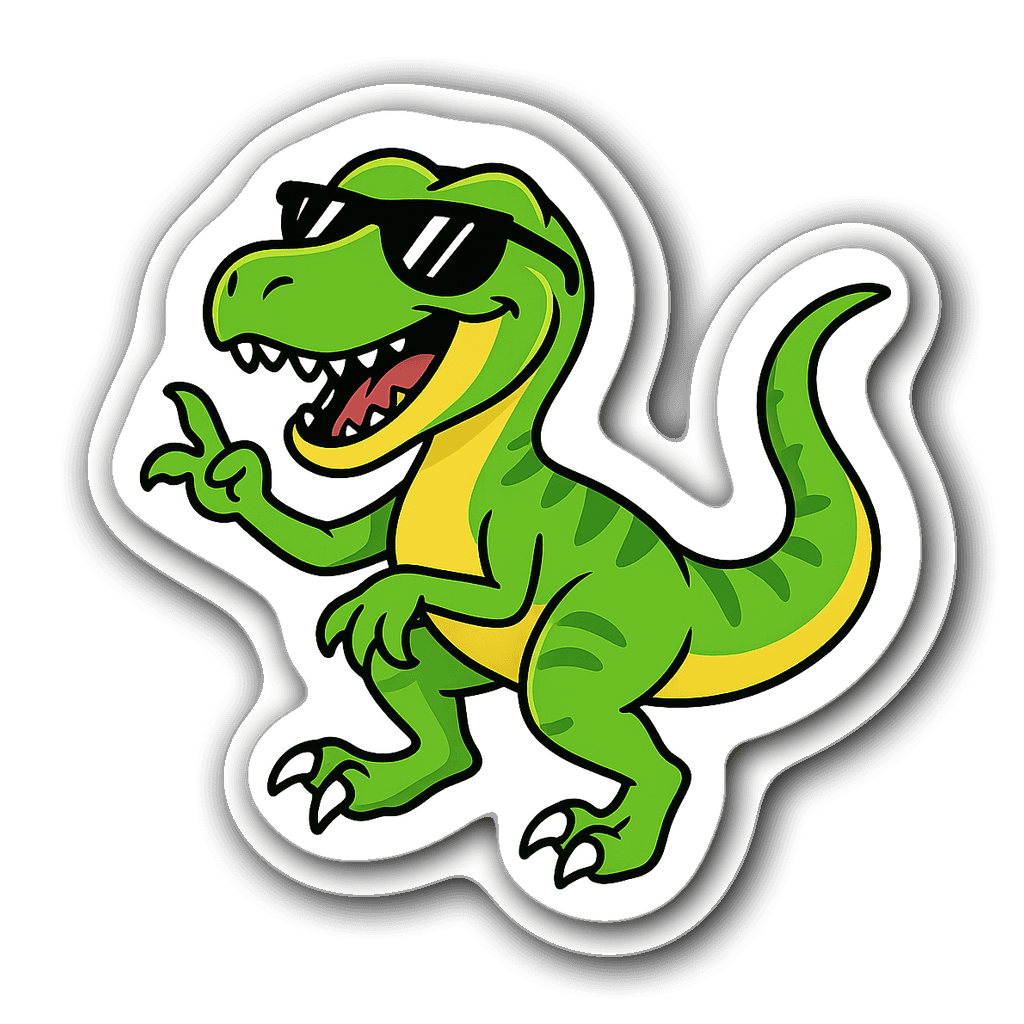 Dinosaurs Sticker #KO9R2S