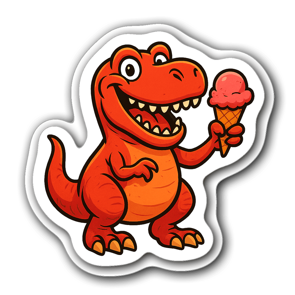 Dinosaurs Sticker #R1688A