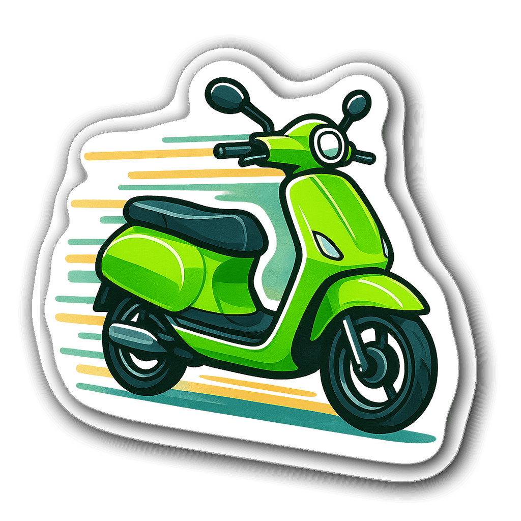 Electric Scooters Sticker #SWX3L9