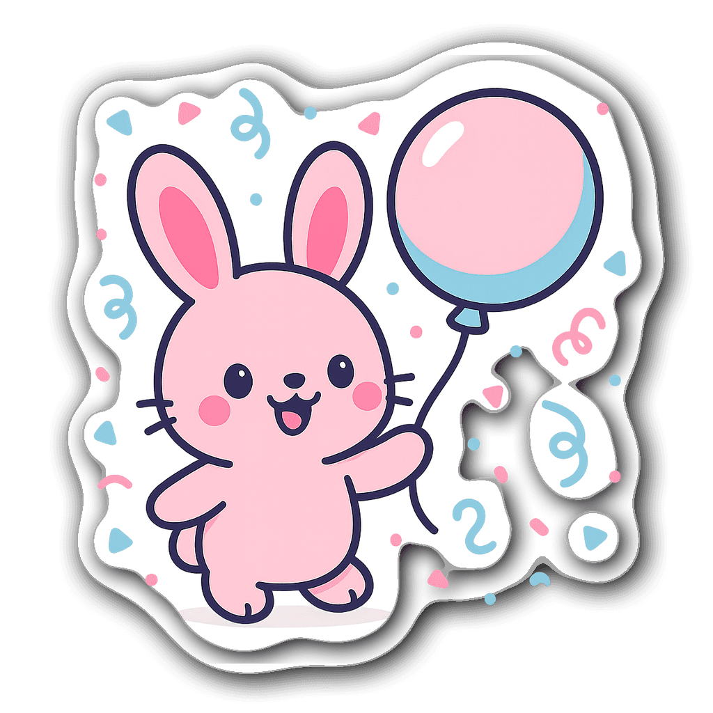 Baby & Gender Reveal Sticker #DVJUIW