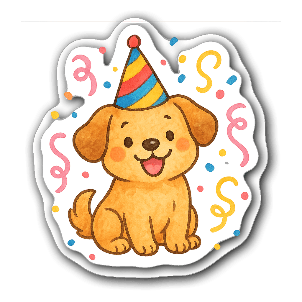 Birthday Sticker #00NGIK
