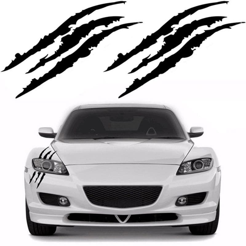 Ghost claw design car decoration sticker