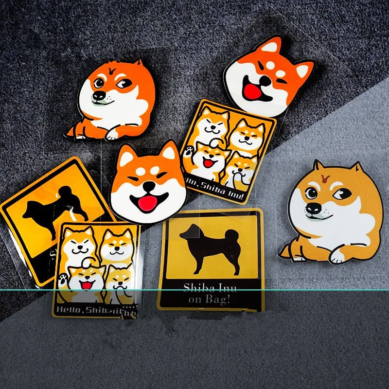 Chai Dog design car sticker